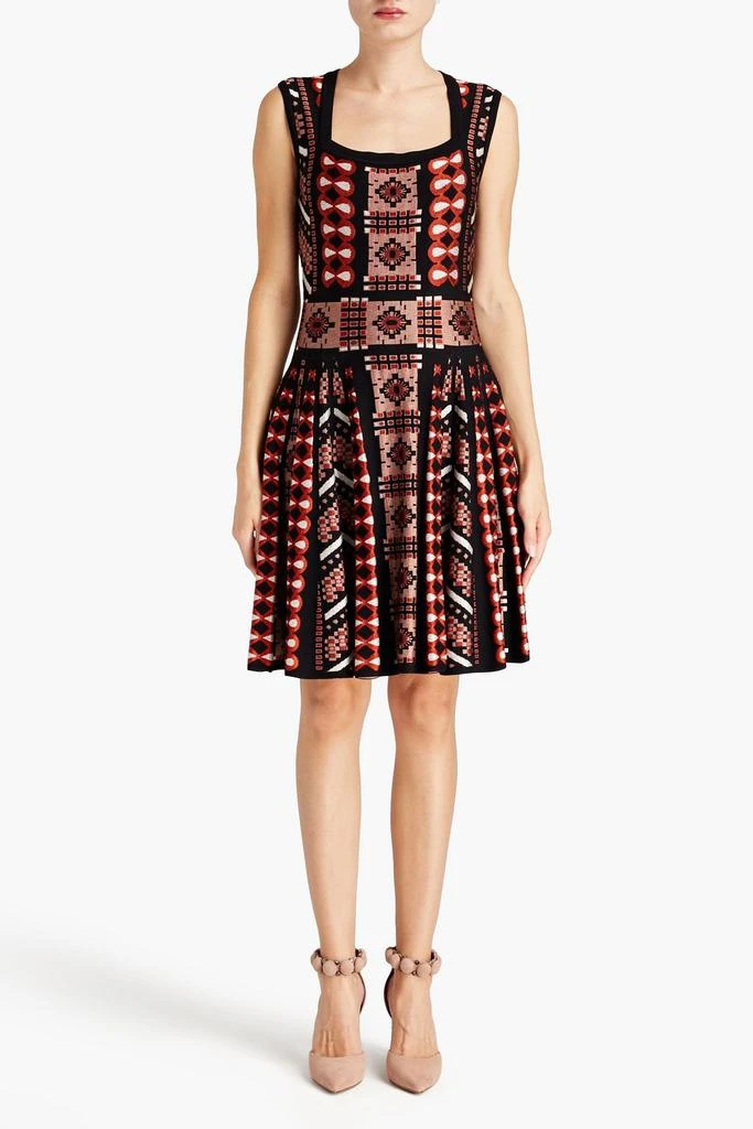 Alaïa Jacquard-knit mini dress 2