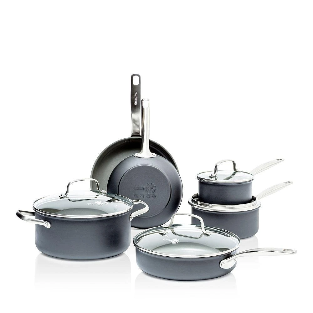 Greenpan Chatham 10-Piece Ceramic Nonstick Cookware Set 1