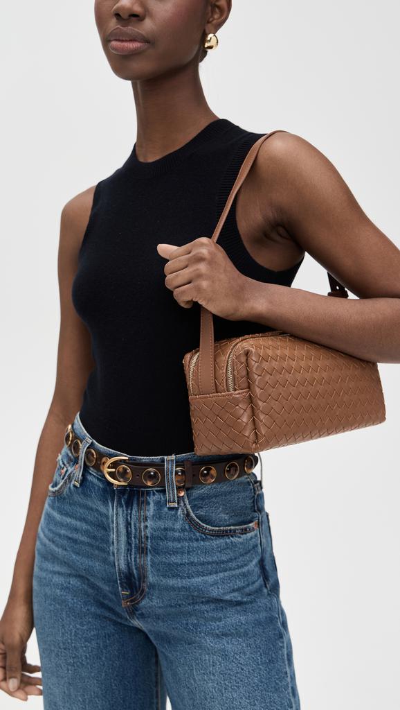 Elleme Trousse Woven Leather Shoulder Bag