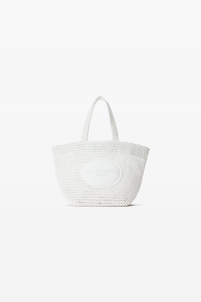 Alexander Wang Punch Small Tote Bag in Raffia