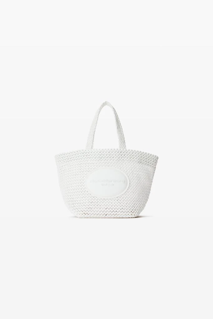 Alexander Wang Punch Small Tote Bag in Raffia 1