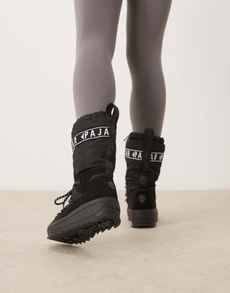 Shop Pajar Galaxy High snow boot in black on Sale at BeyondStyle
