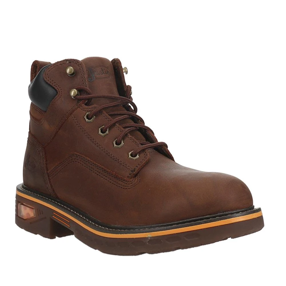 Justin Original Workboots Resistor 6 Inch Waterproof Soft Toe Work Boots 2
