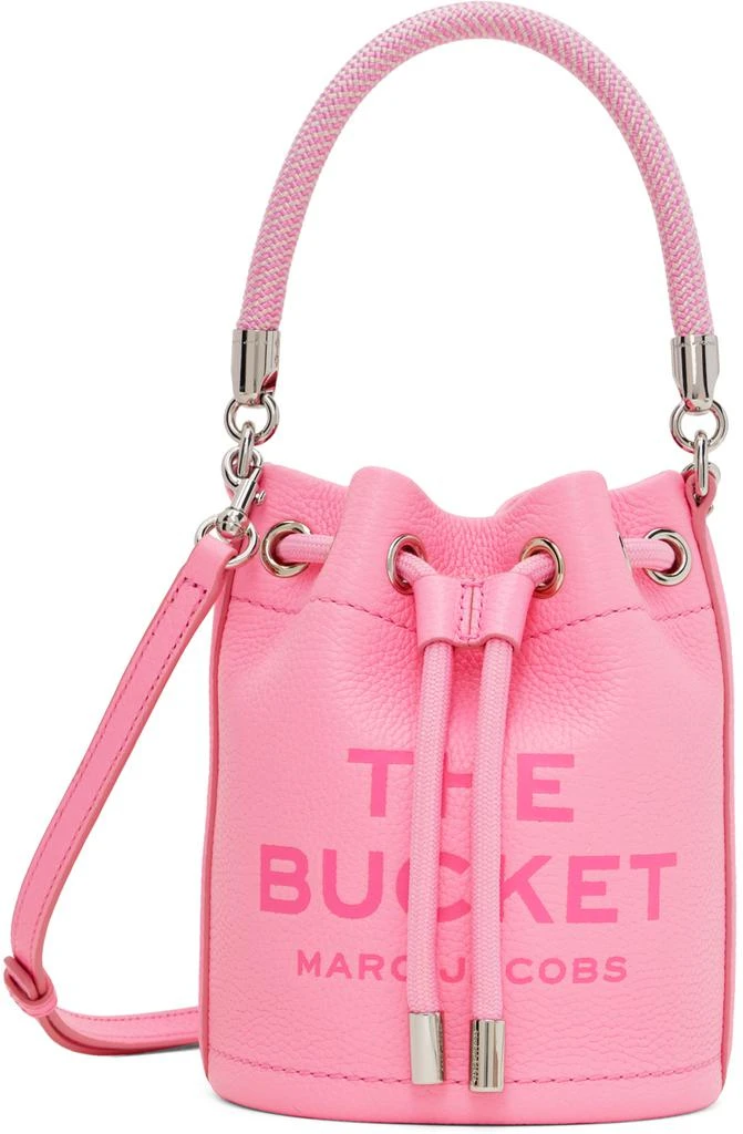 Marc Jacobs Pink 'The Leather Mini Bucket' Bag 1