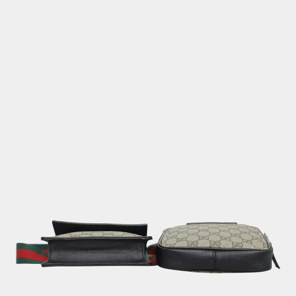 Gucci Gucci GG Supreme Double Pocket Belt Bag 5