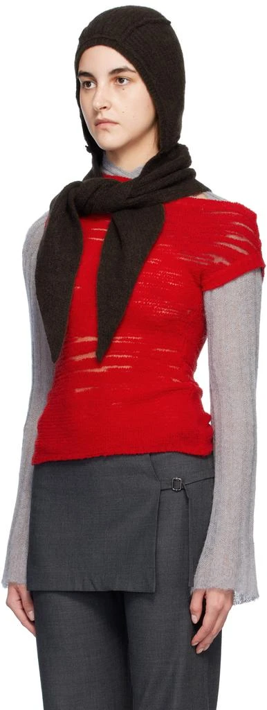 Paloma Wool Brown Coucou Beanie 4