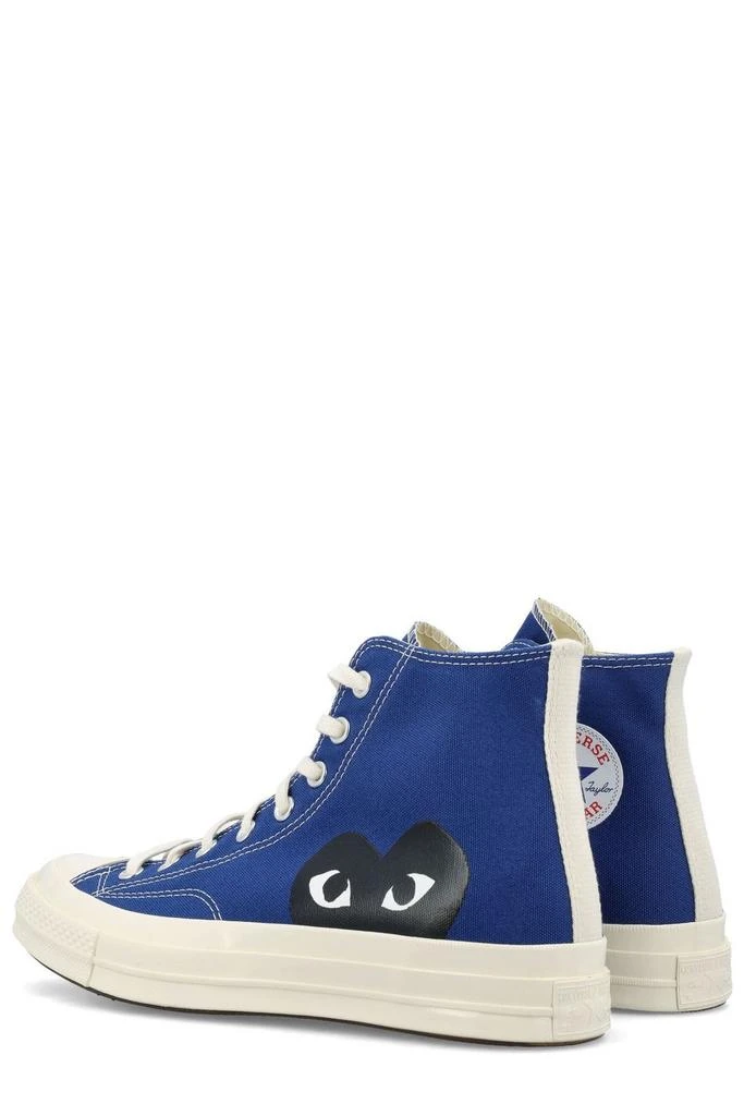 Comme des Garcons Comme des Garçons Play X Converse Heart Print High-Top Sneakers 4