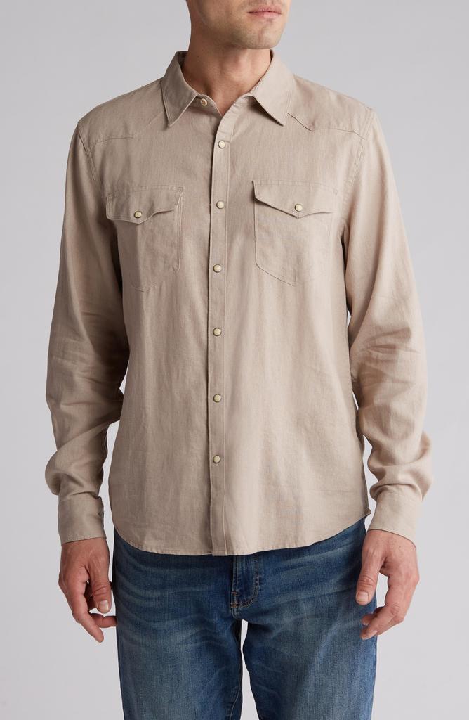 Lucky Brand Santa Fe Linen Shirt