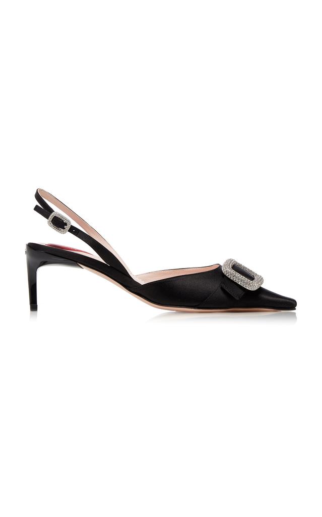 Roger Vivier Belle Vivier Turtle Decollette Pumps - High