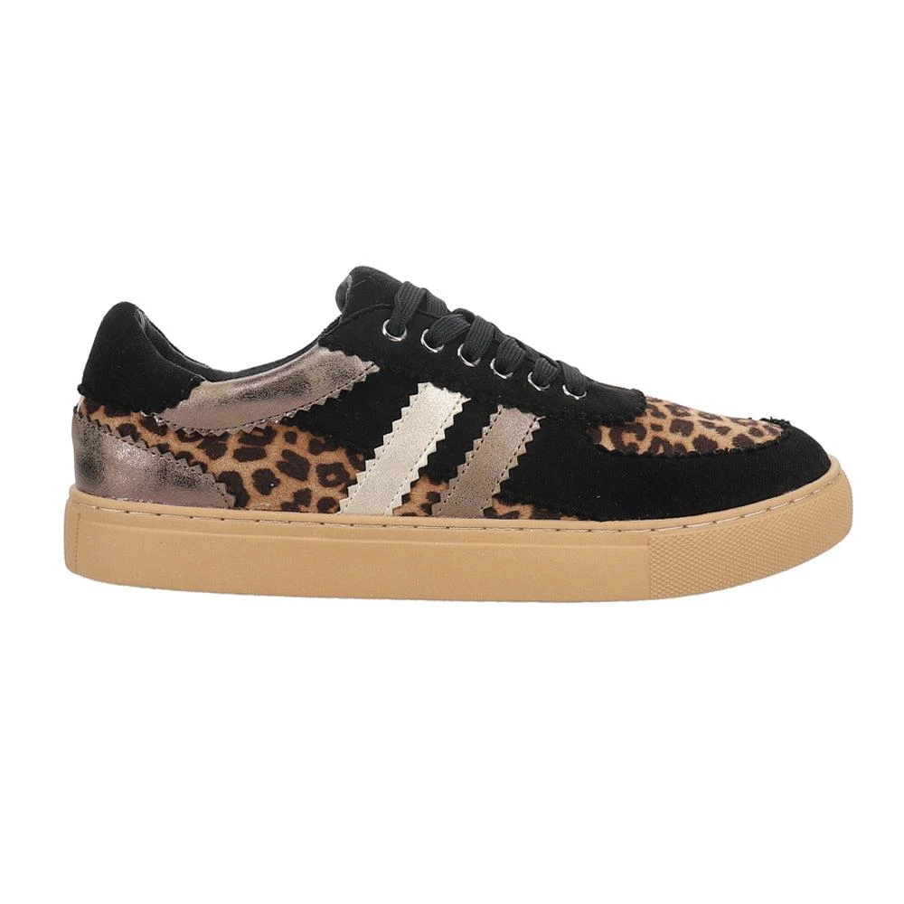 Corkys Rizz Leopard Lace Up Sneakers 1