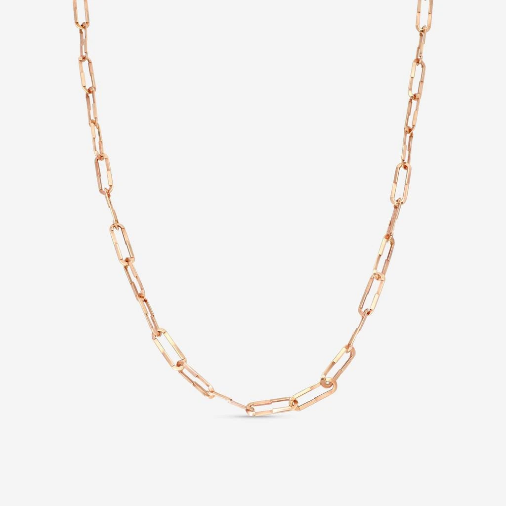 Gucci Gucci Link to Love 18K Rose Gold Chain Necklace YBB74565400100U-copy