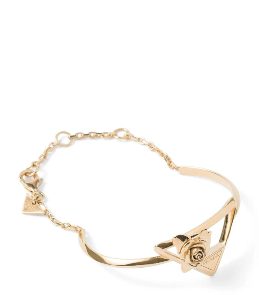 Prada Rose Triangle Bracelet 1