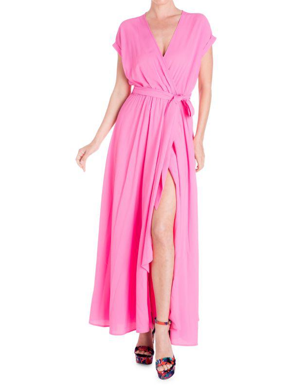 Meghan LA Jasmine Wrap Maxi Dress