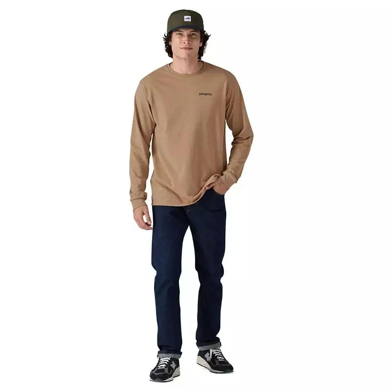 Patagonia Patagonia Men's Line Logo Ridge Responsbilit-Tee Long Sleeve T-Shirt 2