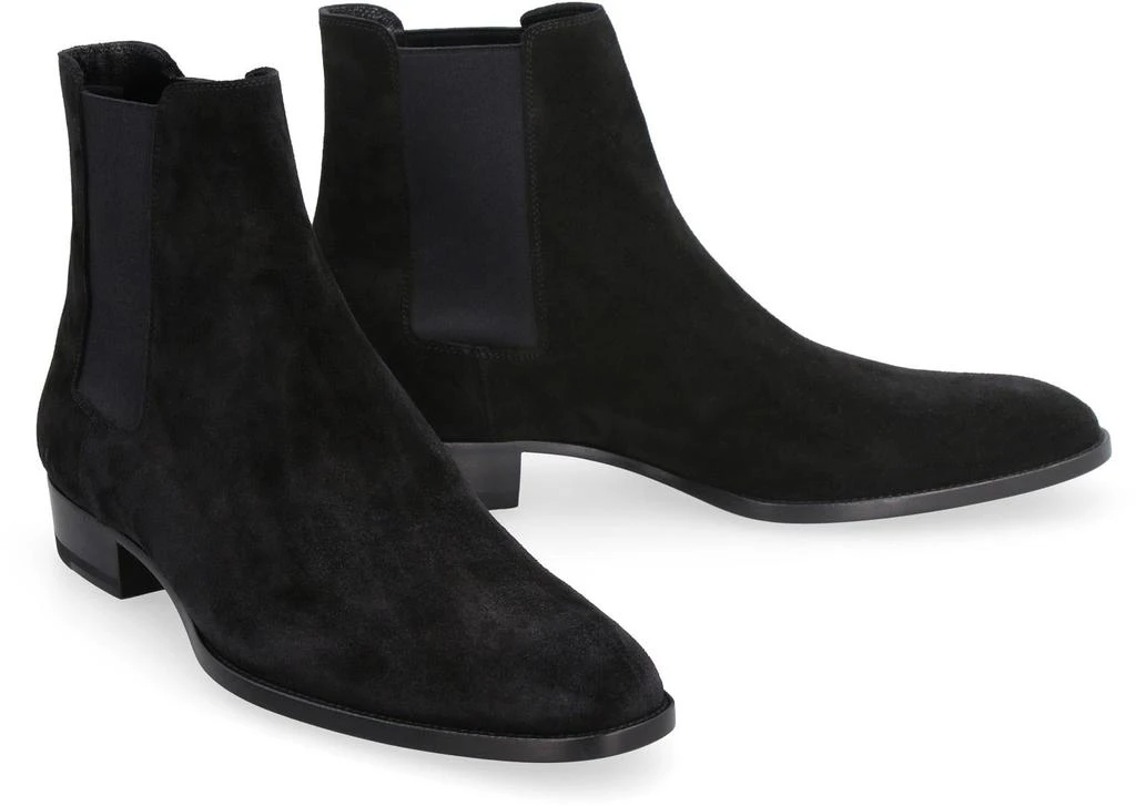 Yves Saint Laurent Saint Laurent Wyatt 30 Suede Chelsea Boots 3