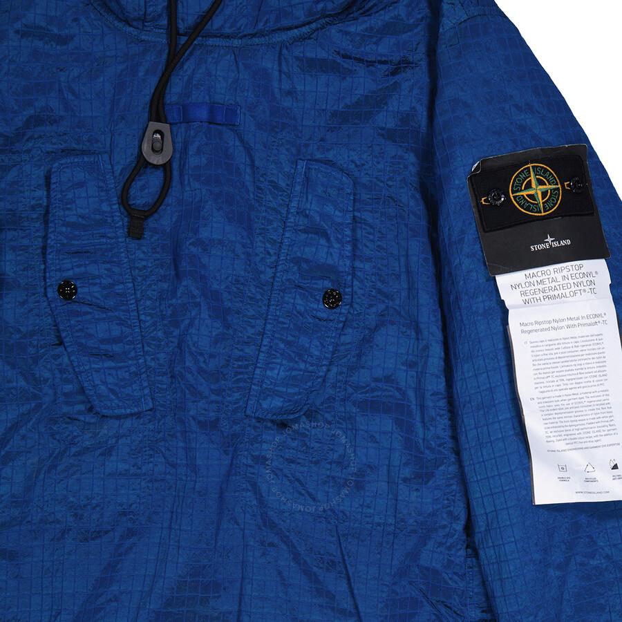 Stone Island Bright Blue Macro Ripstop Nylon Jacket