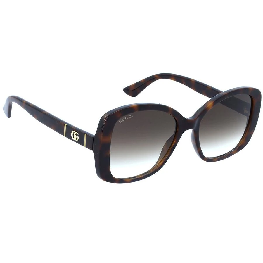 Gucci Brown Square Ladies Sunglasses GG0762S 002 56 3