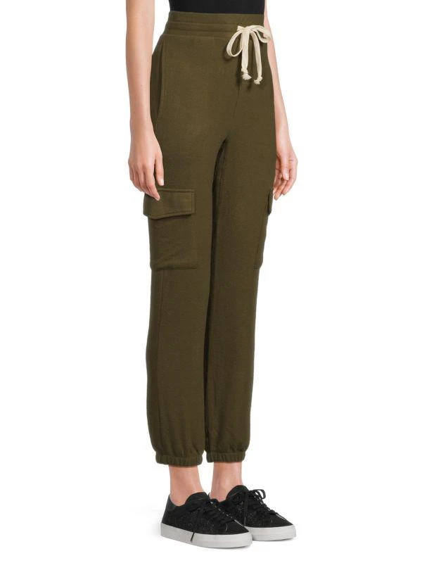 Theo & Spence Drawstring Cropped Joggers 3
