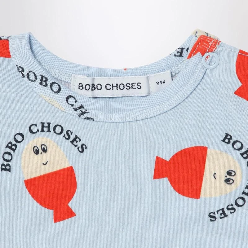 BOBO CHOSES Light blue Morning Egg bodysuit 3