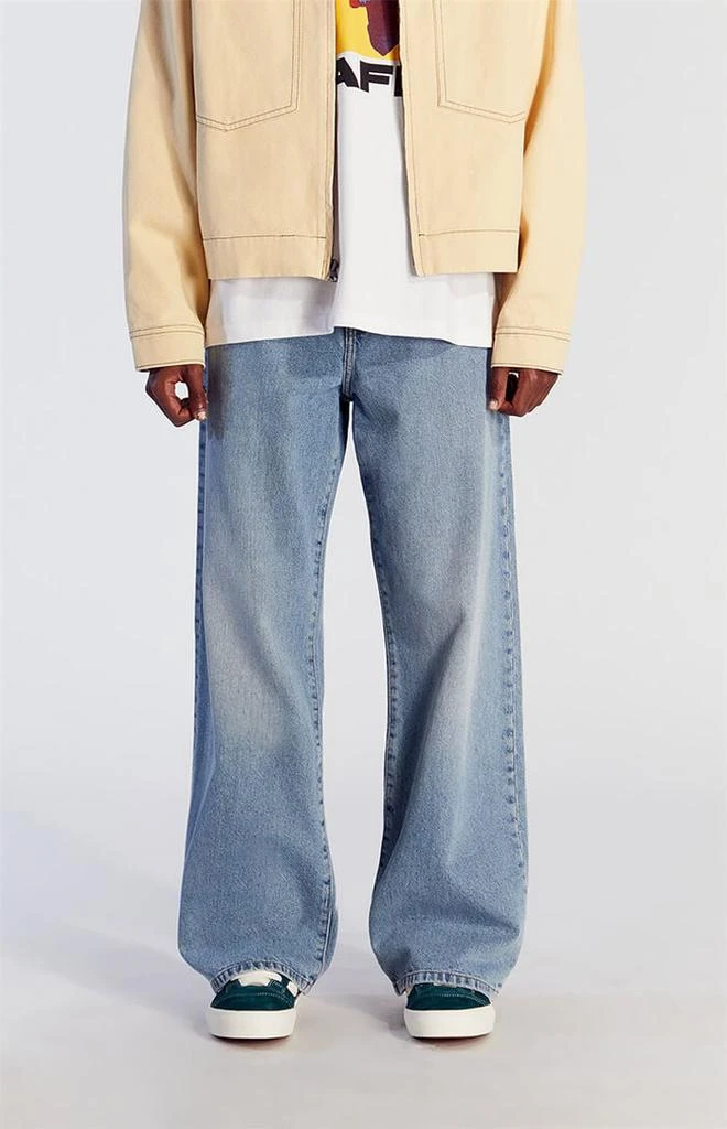 PacSun Light Indigo Extreme Baggy Jeans 1