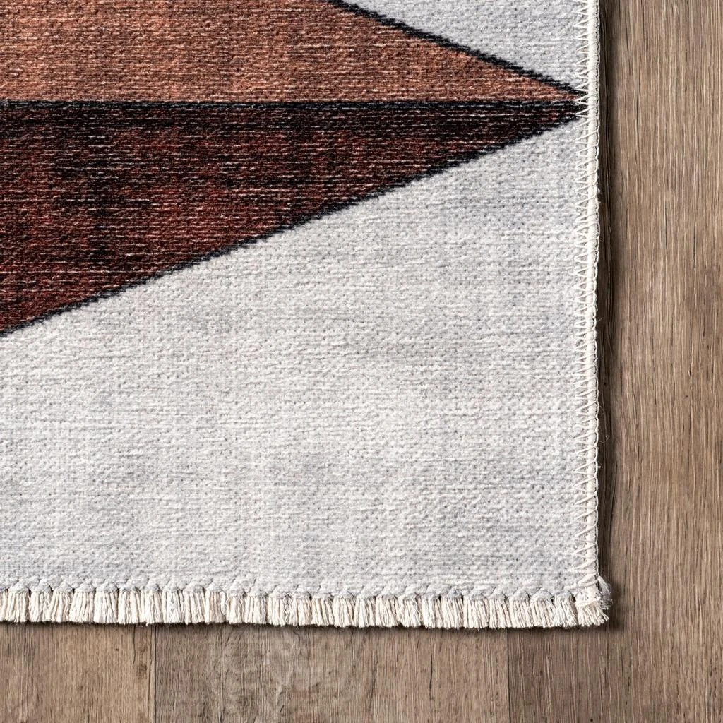 nuLOOM Isolde Diamond Machine Washable Area Rug 3