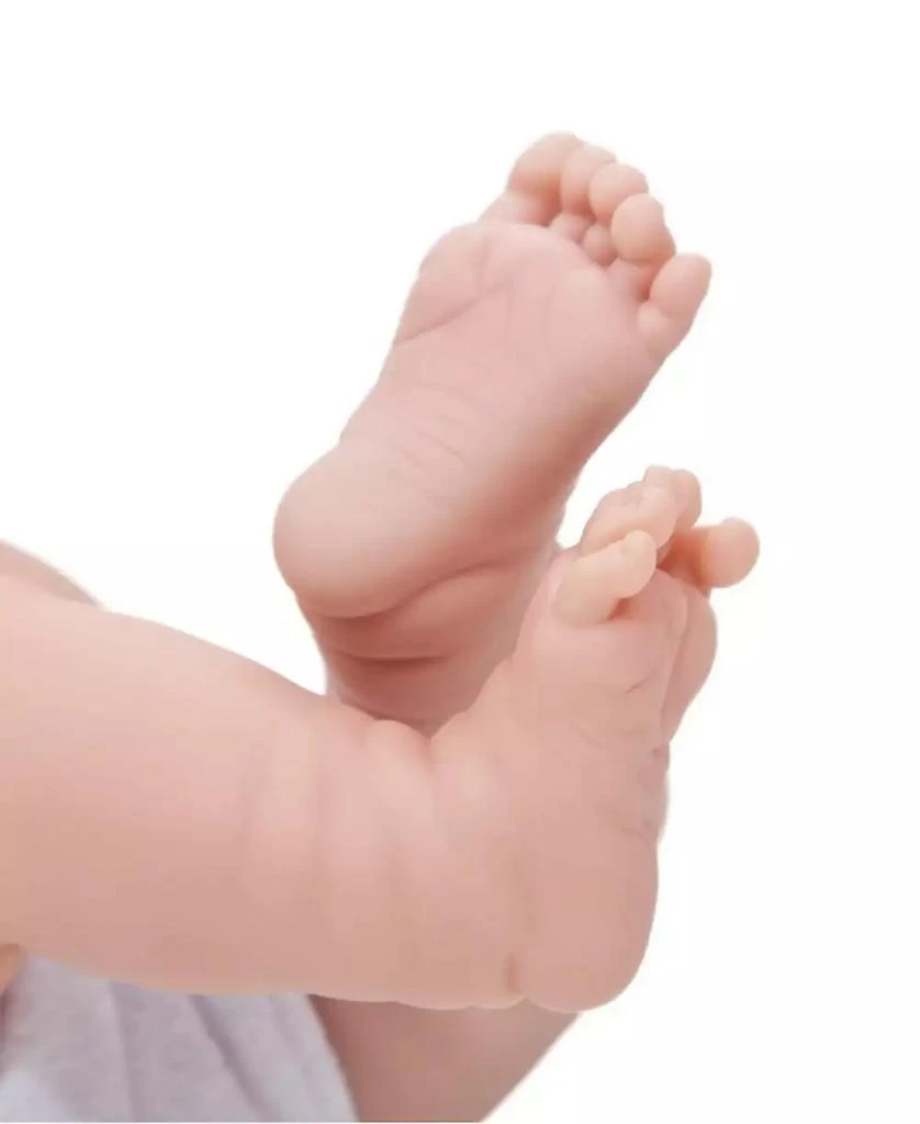 JC TOYS La Newborn14 " Real Boy Baby Doll Blue Outfit 3