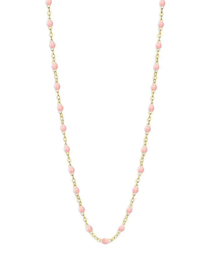 Gigi Clozeau 18K Yellow Gold Classic Gigi Resin Bead Collar Necklace, 16.5"