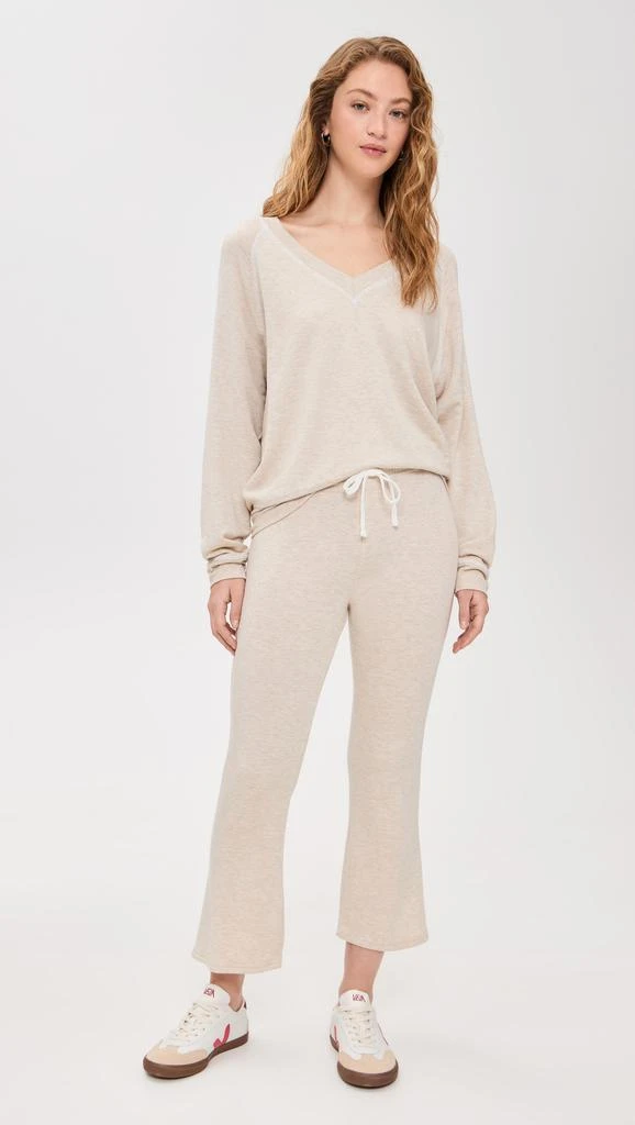 Splits59 Bennie Fleece V Neck Sweatshirt 4