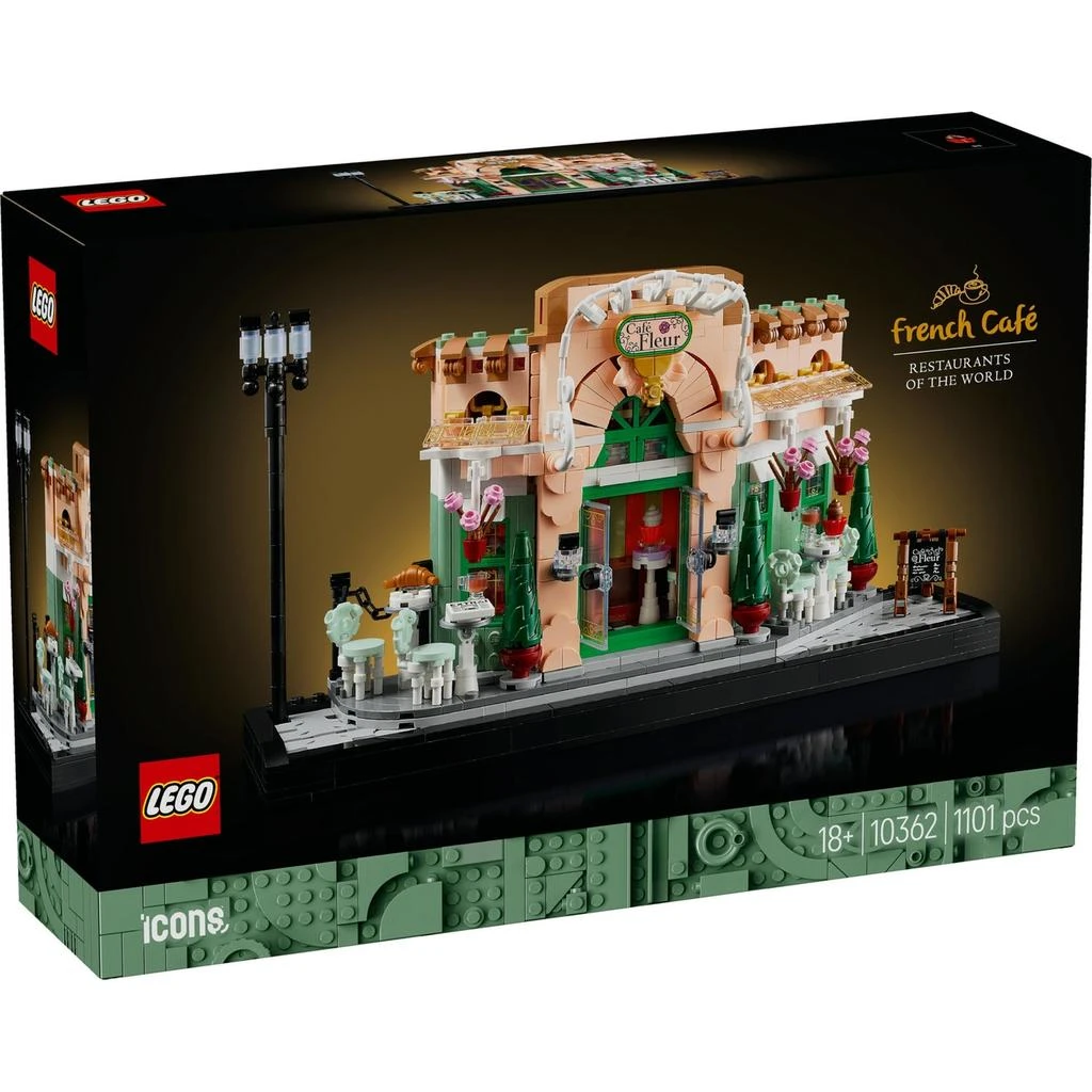 undefined LEGO Icons French Café Home Decor Set for Adults 10362 1