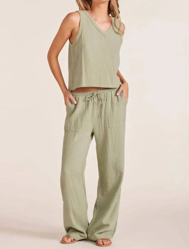 Bobi Bobi - Wide Leg Beach Gauze Pant 1