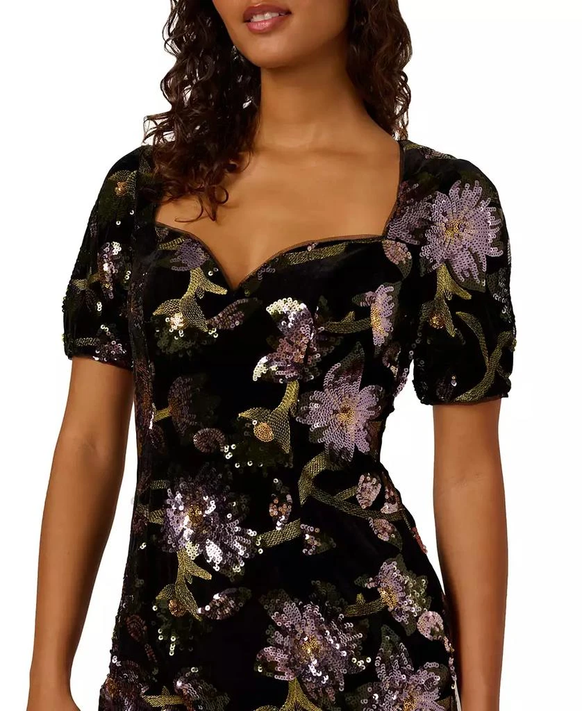Adrianna Papell Plus Size Sweetheart Neck Sheath Dress 2