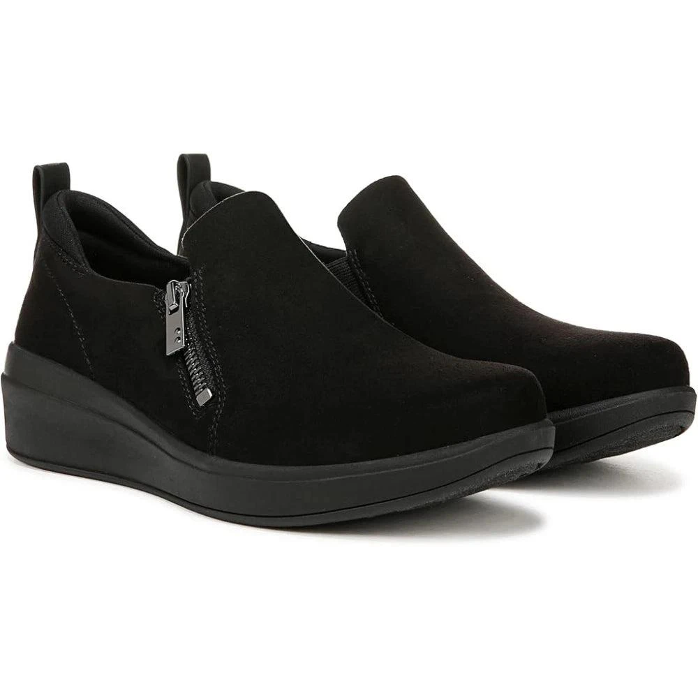 Ryka Women's Paola Slip-On Sneaker - Leather/Snakeskin Upper, RE-ZORB Cushioning, Slip-On Style
