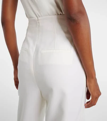 Max Mara Balta high-rise virgin wool wide-leg pants 5