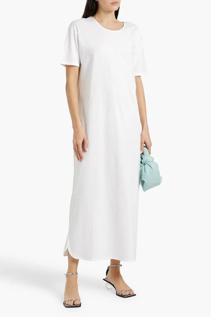 Loulou Studio Arue Pima cotton-jersey midi dress 2