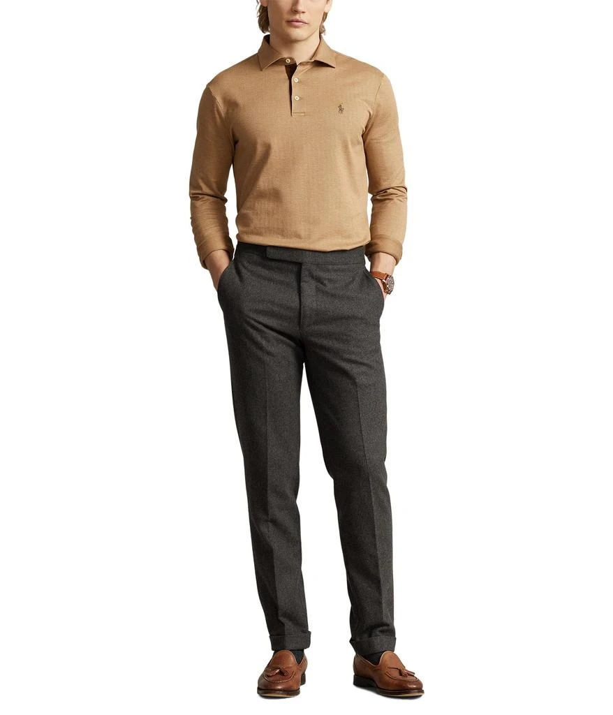Ralph Lauren Custom Slim Fit Herringbone Polo Shirt 3
