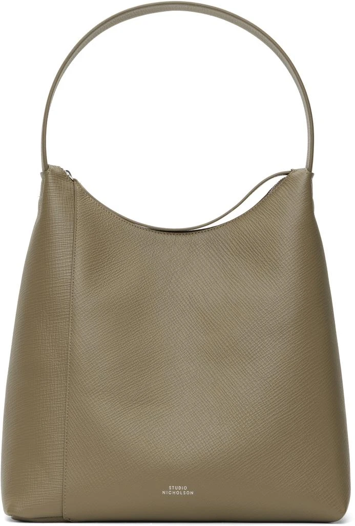 Studio Nicholson Taupe Type 1 Leather Tote 1