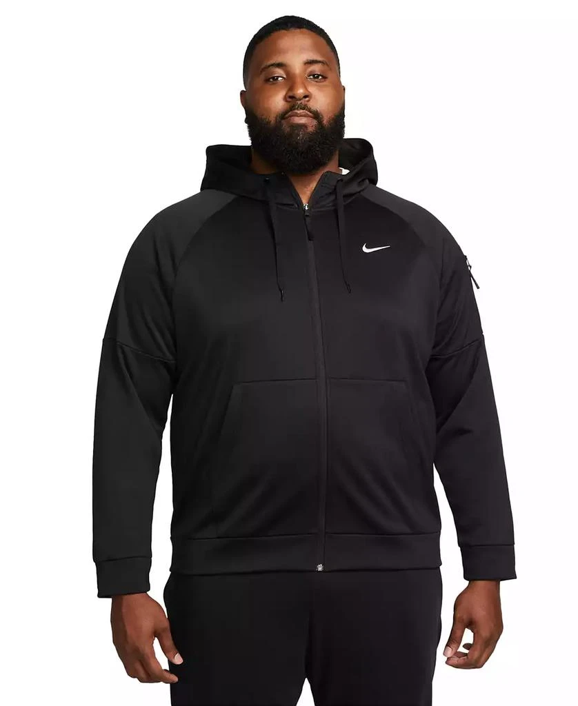 NIKE Men's Therma-FIT Full-Zip Logo Hoodie 9