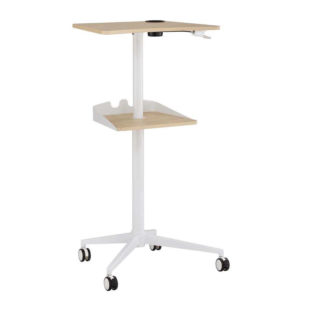 Safco Vum Mobile Workstation - Natural