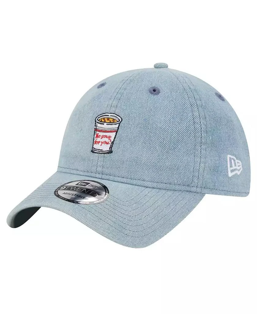 New Era Men's Denim Seinfeld Soup 9TWENTY Adjustable Hat 1