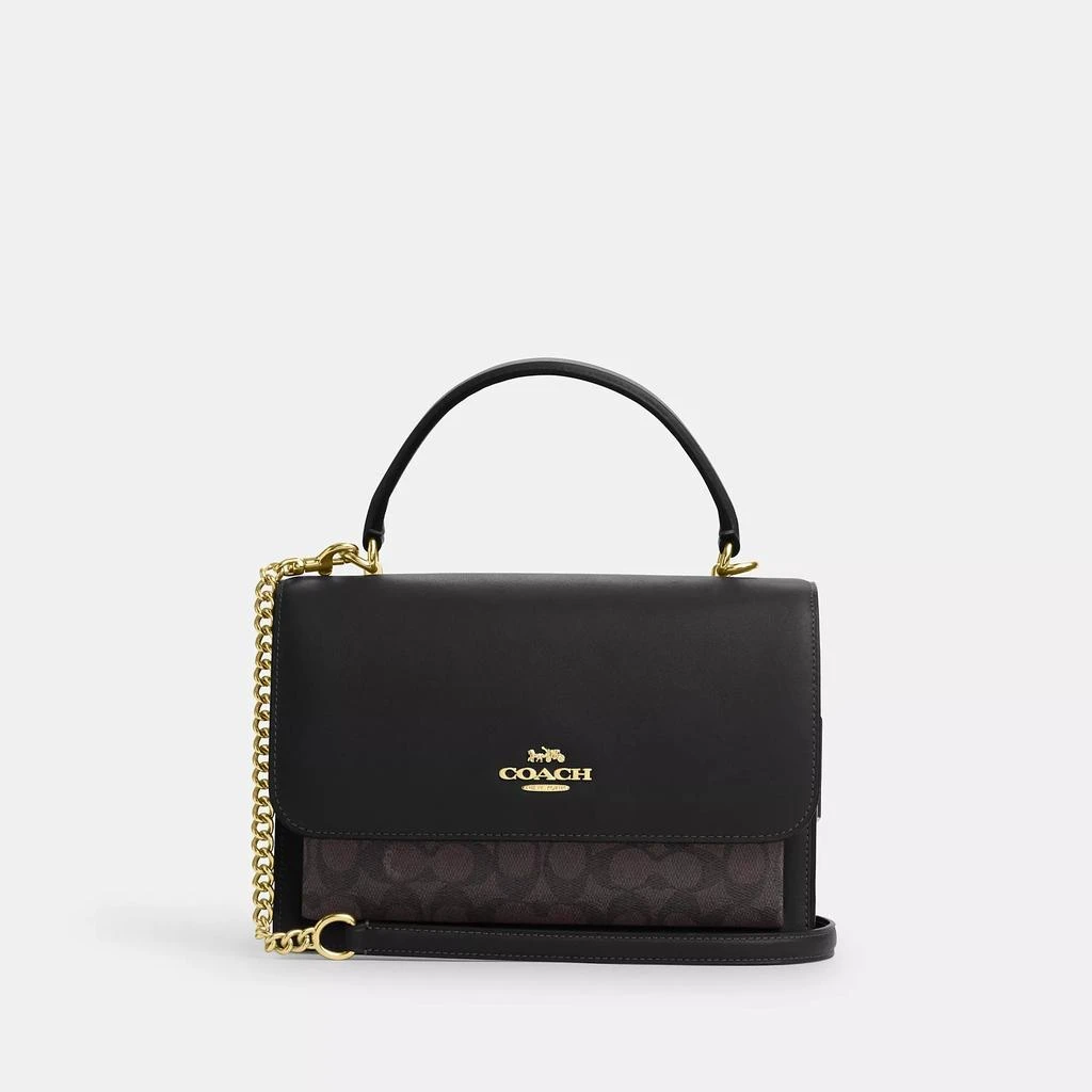 Coach Klare Top Handle Bag In Signature Canvas 1