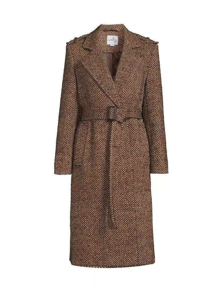 Sam Edelman Herringbone Wrap Coat 1