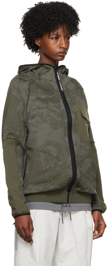 and wander Khaki adidas TERREX Edition Graphic Jacket 2