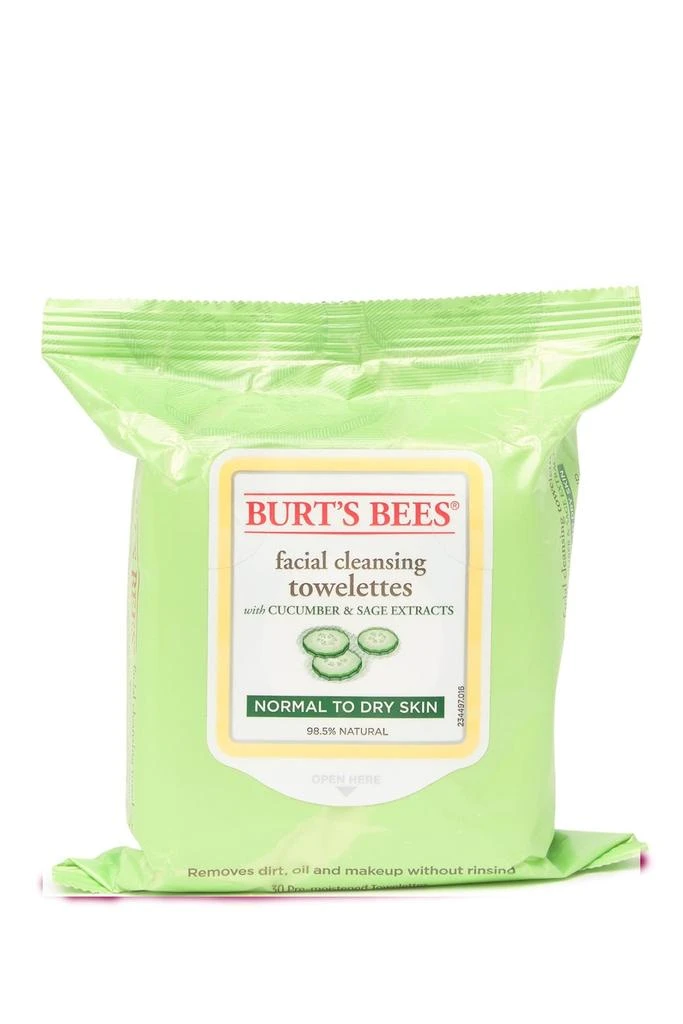 Burt's Bees Facial Cleansing Towelettes - Cucumber & Sage 1