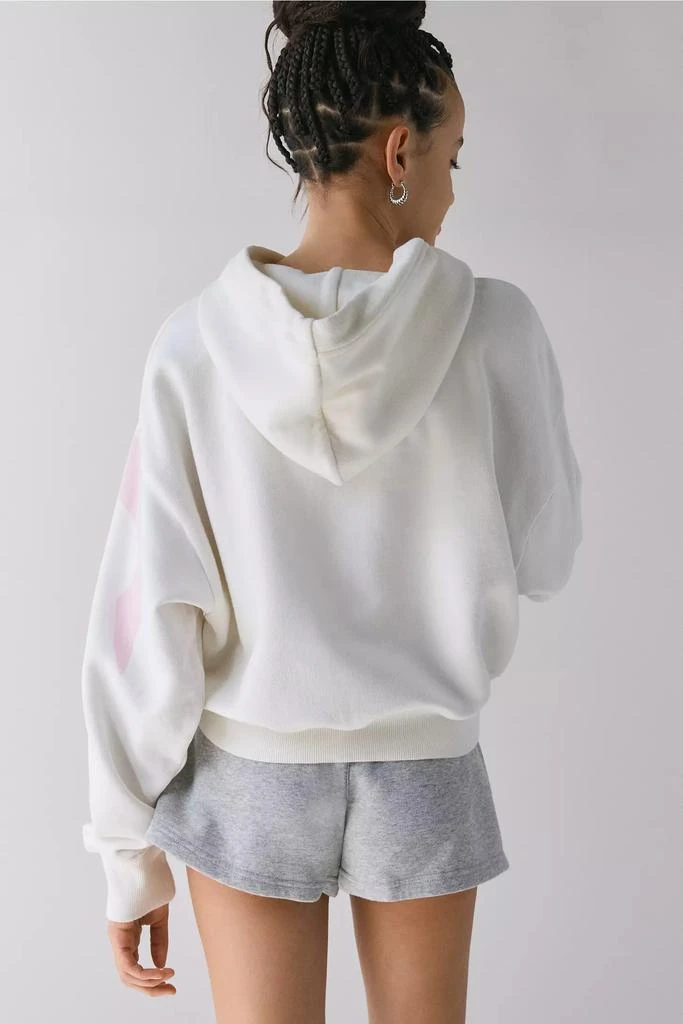 LOVESHACKFANCY LoveShackFancy Brunella Bow Graphic Cotton Hoodie Sweatshirt 4