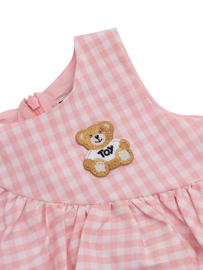 Moschino Moschino Kids Checked Ruffled Dress 3