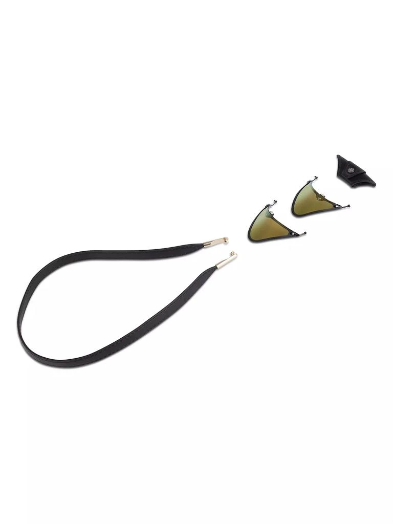 Vuarnet Glacier 01 52MM Round Sunglasses 10