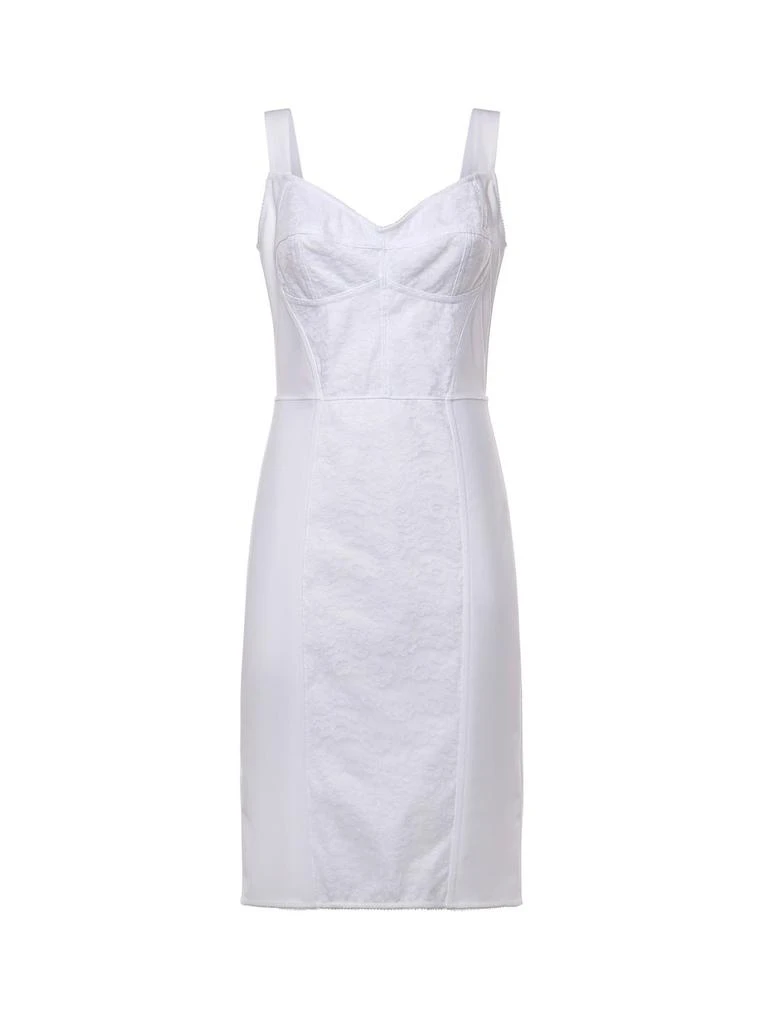 Dolce 
Gabbana Dolce 
Gabbana Lace Detailed Midi Corsetry Dress 1