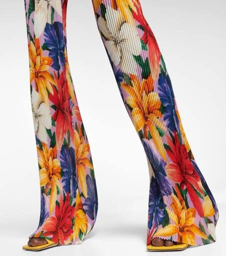 ETRO High-rise straight floral pants 5