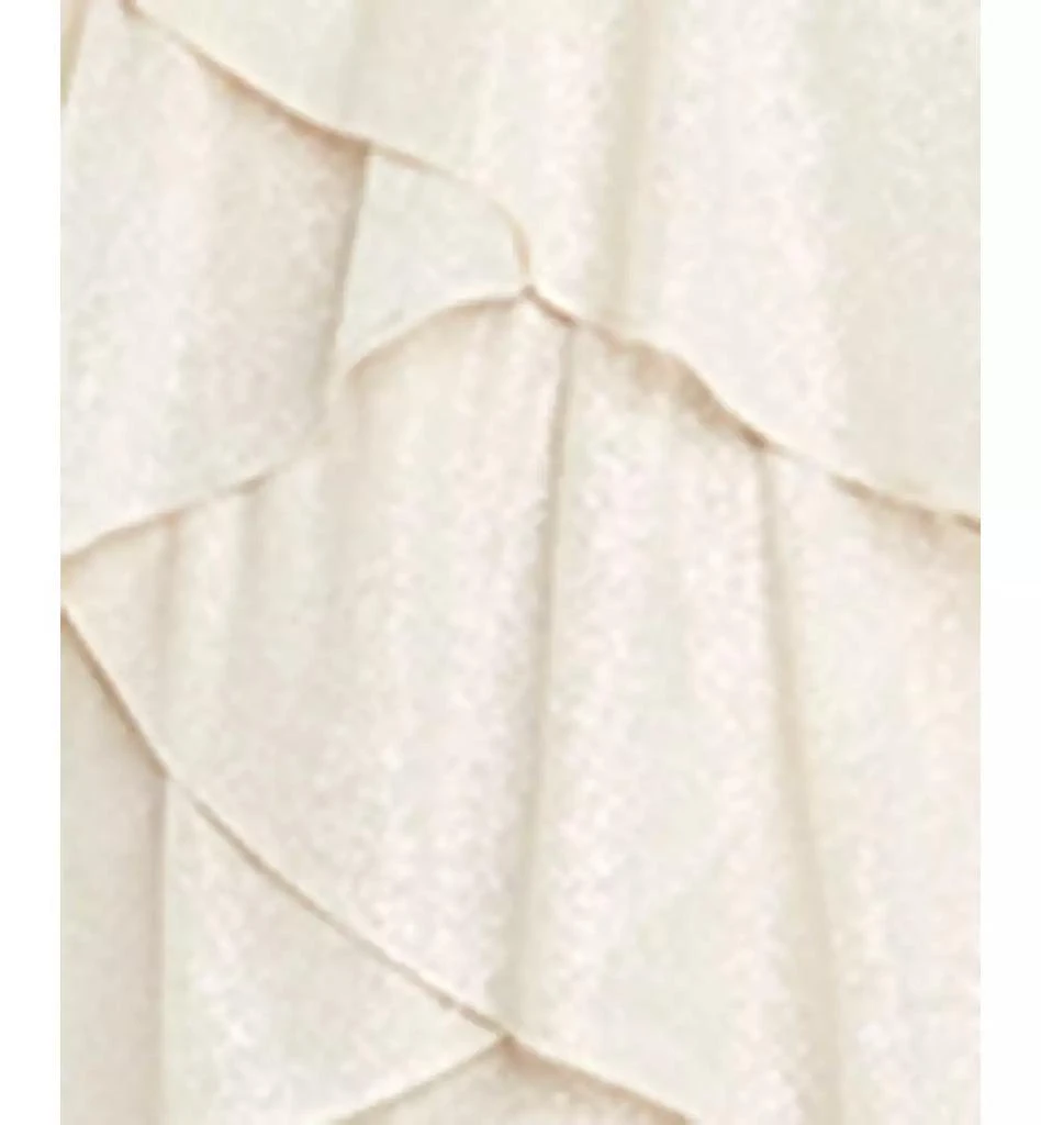 Morgan & Company Juniors' Glitter Low-Back Ruffled Dress 7