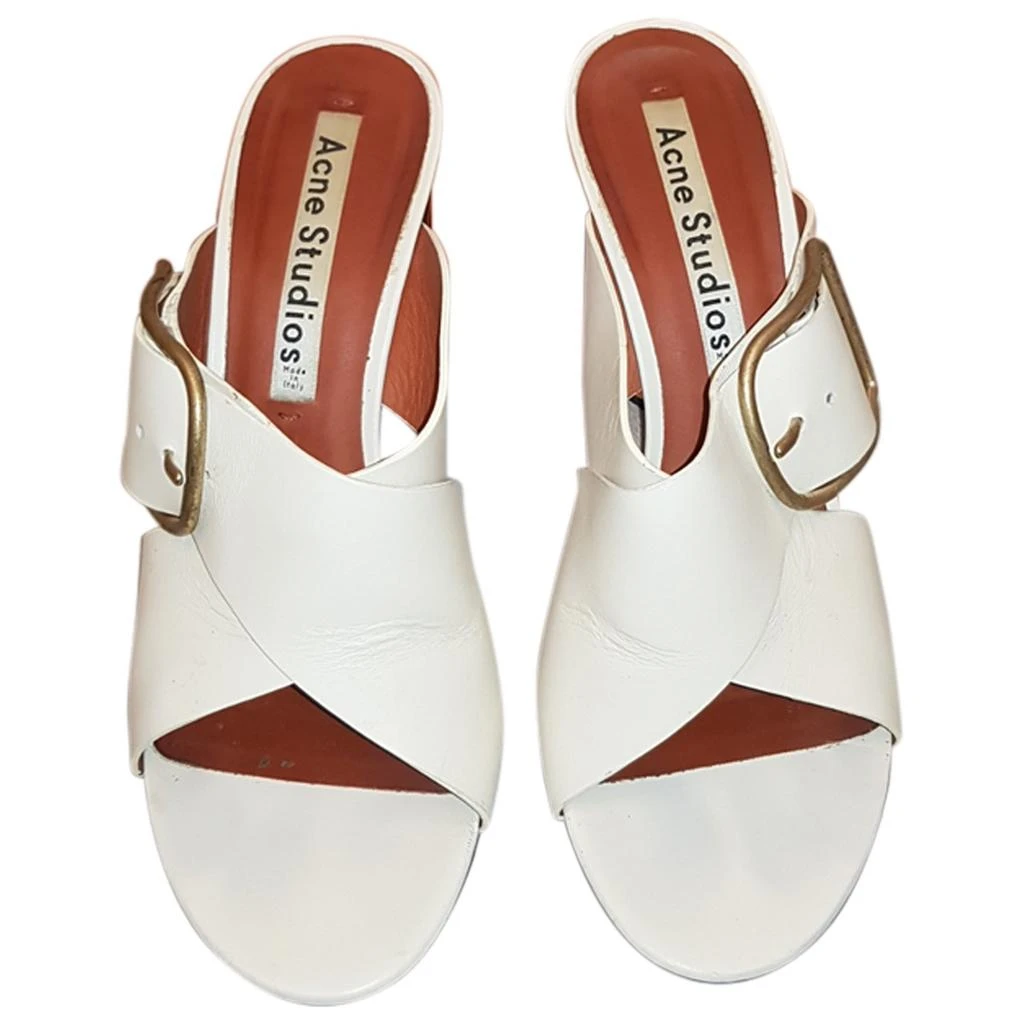 Acne Studios Acne Studios Leather mules 1
